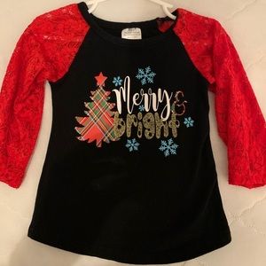 Baby Girl Christmas Shirt
